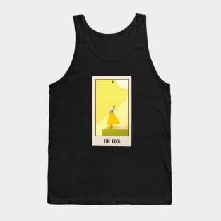 Tarots The Fool in 3D Tank Top